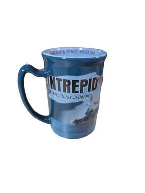Intrepid Adventures In Heroism 16oz Souvenir Mug Sea Air Space Museum New York